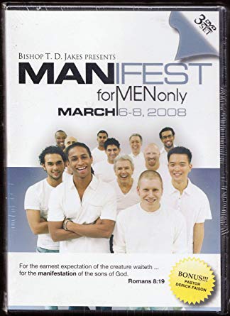 Manifest For Men Only DVD - T D Jakes